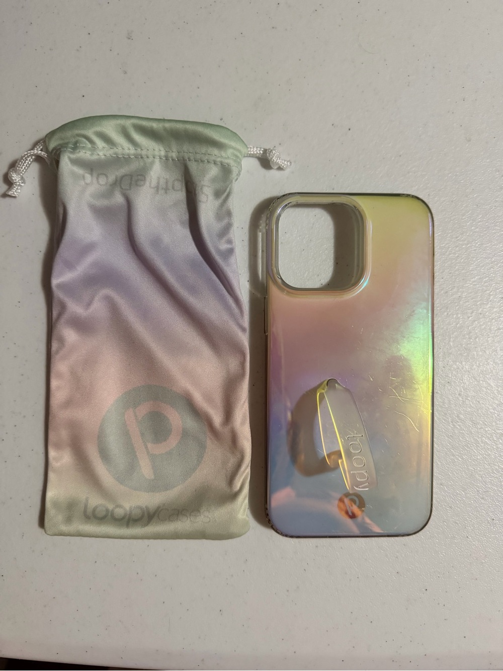 Loopy Case Iridescent Rainbow Phone Case